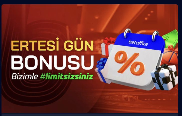 BetOffice ertesi gun bonusu kampanyasi